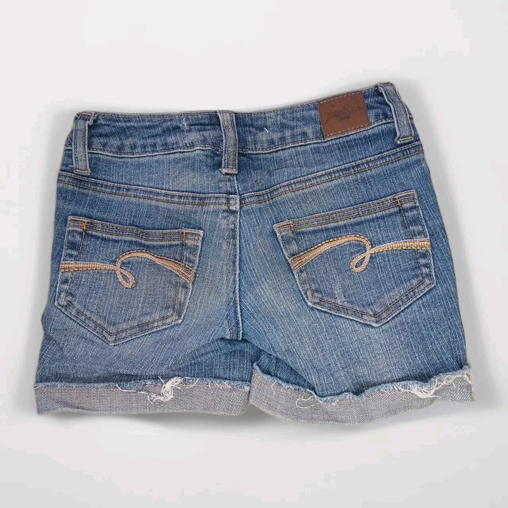 Justice Girls Denim Shorts Medium Wash Size 6 Regular